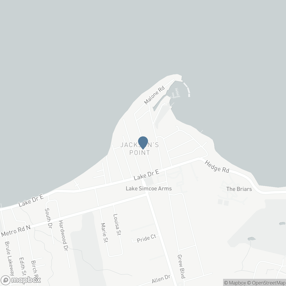 W/S JACKSON POINT AVENUE W, Georgina, Ontario L0E 1L0